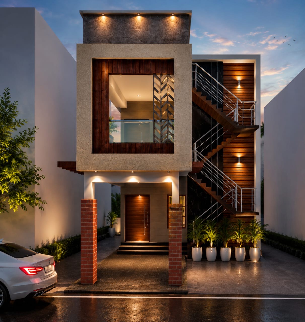 Modern residence